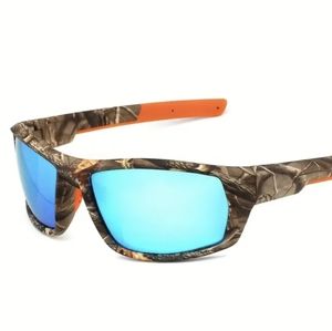 Camo Frame Polarized Sunglasses